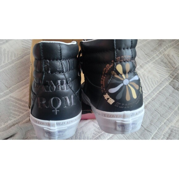 Vans Sk8-Hi “Divine Energy” Special Edition Black/True White Embroidered W - Picture 4 of 4
